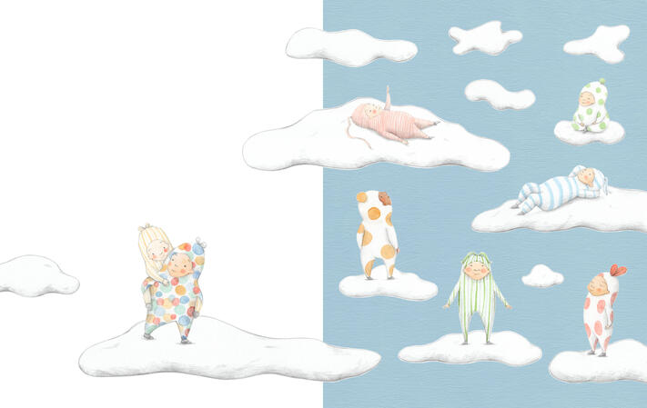 ilaria_camplone_characters looking at the sky